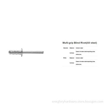 Multi-grip Blind Rivet(All steel)